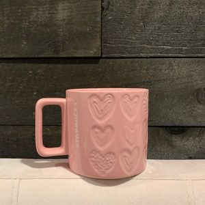 💕SALE💕 Starbucks 2022 Pink Valentines Heart Ceramic Mug (Target Exclusive)